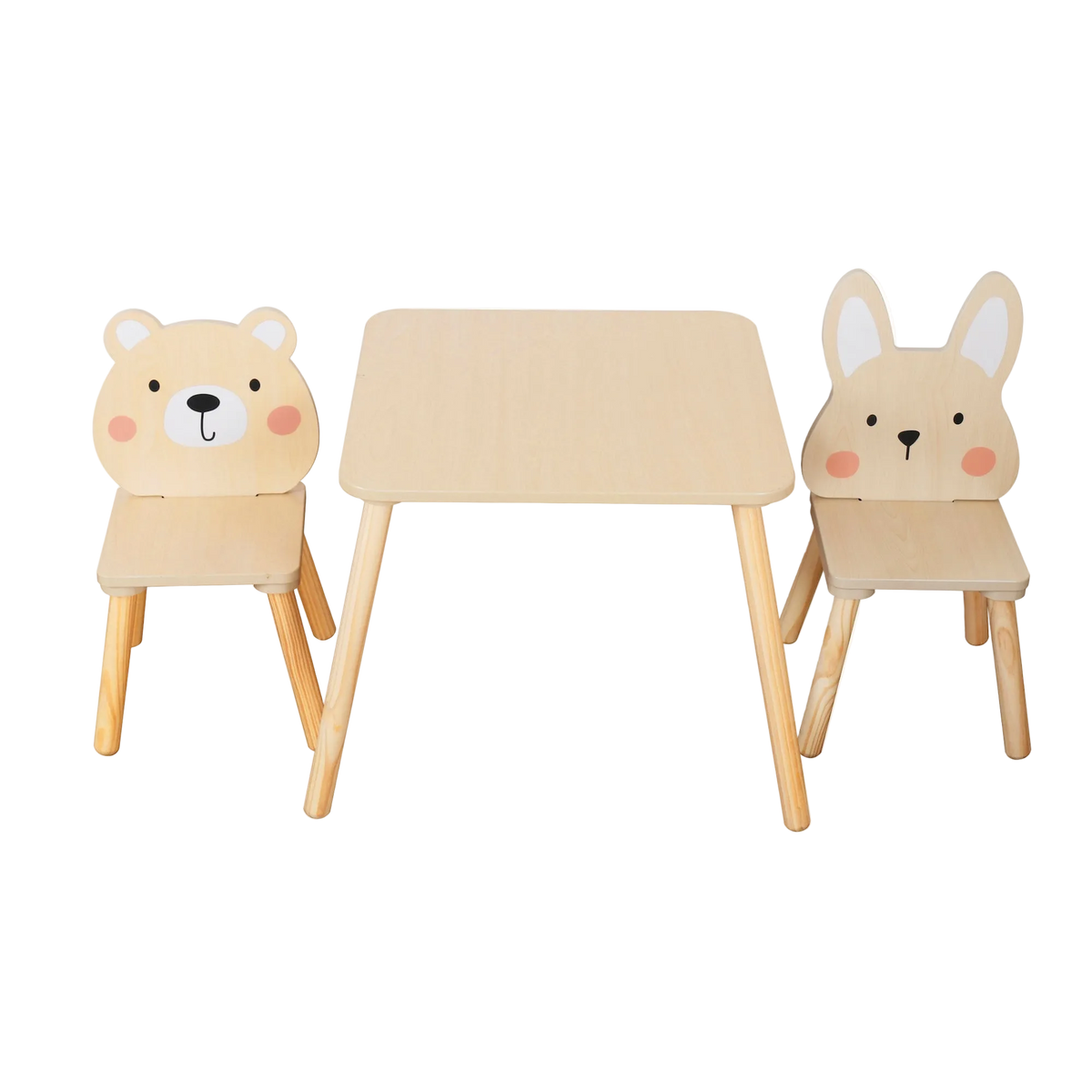 Mesa y Sillas Montessori juguete modelo W08G410