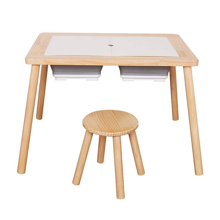 Mesa Sensorial de Madera Juguete Montessori con Silla W08G462
