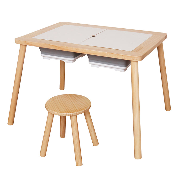 Mesa Sensorial de Madera Juguete Montessori con Silla W08G462