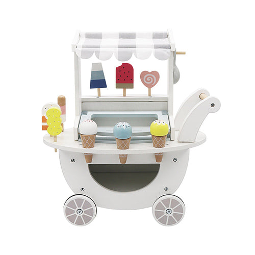 Carrito de Helados de Madera Juguete Montessori W10A234