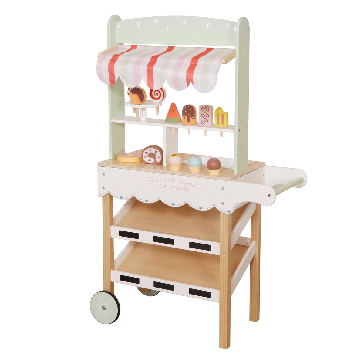 Carrito de Tienda de Madera Juguete Montessori W10A273