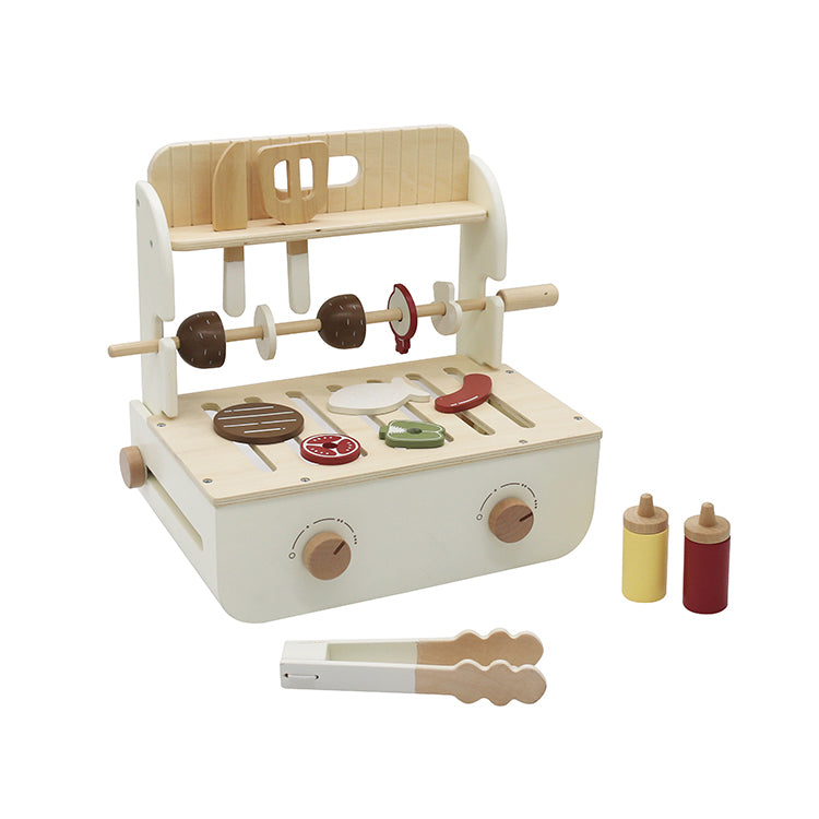 Parrilla de Asados de Madera Juguete Montessori (BBQ) W10D847