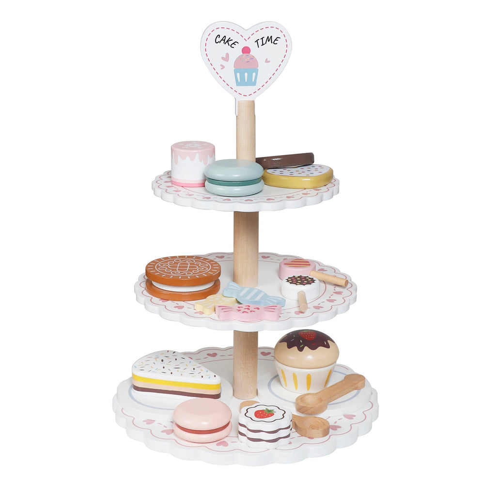 Stand de Postres de Madera Juguete Montessori W10L068