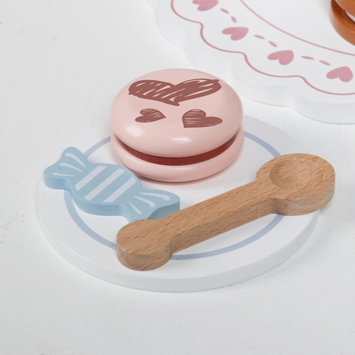 Stand de Postres de Madera Juguete Montessori W10L068