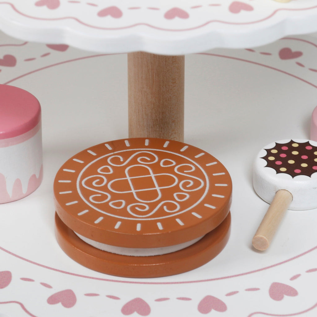 Stand de Postres de Madera Juguete Montessori W10L068