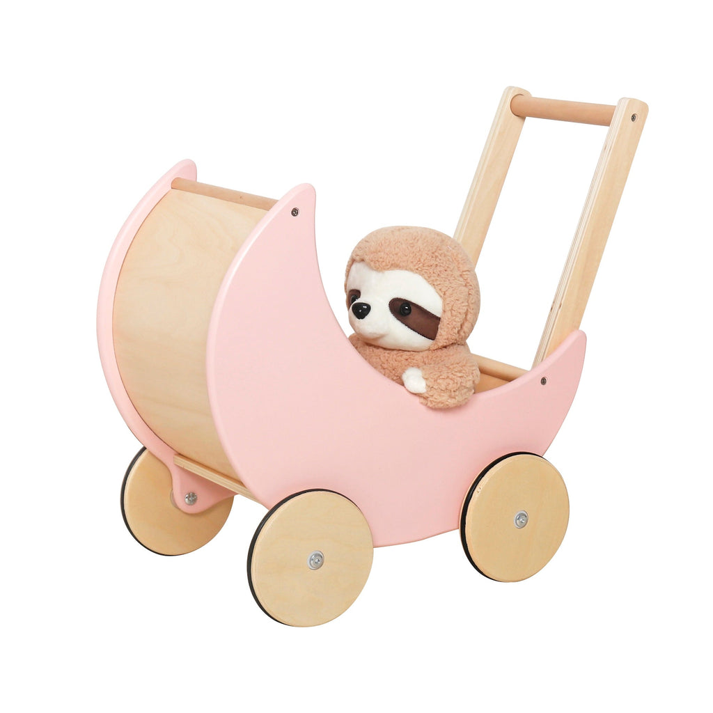 Carruaje Montessori juguete modelo W16E112D muñeco No incluido