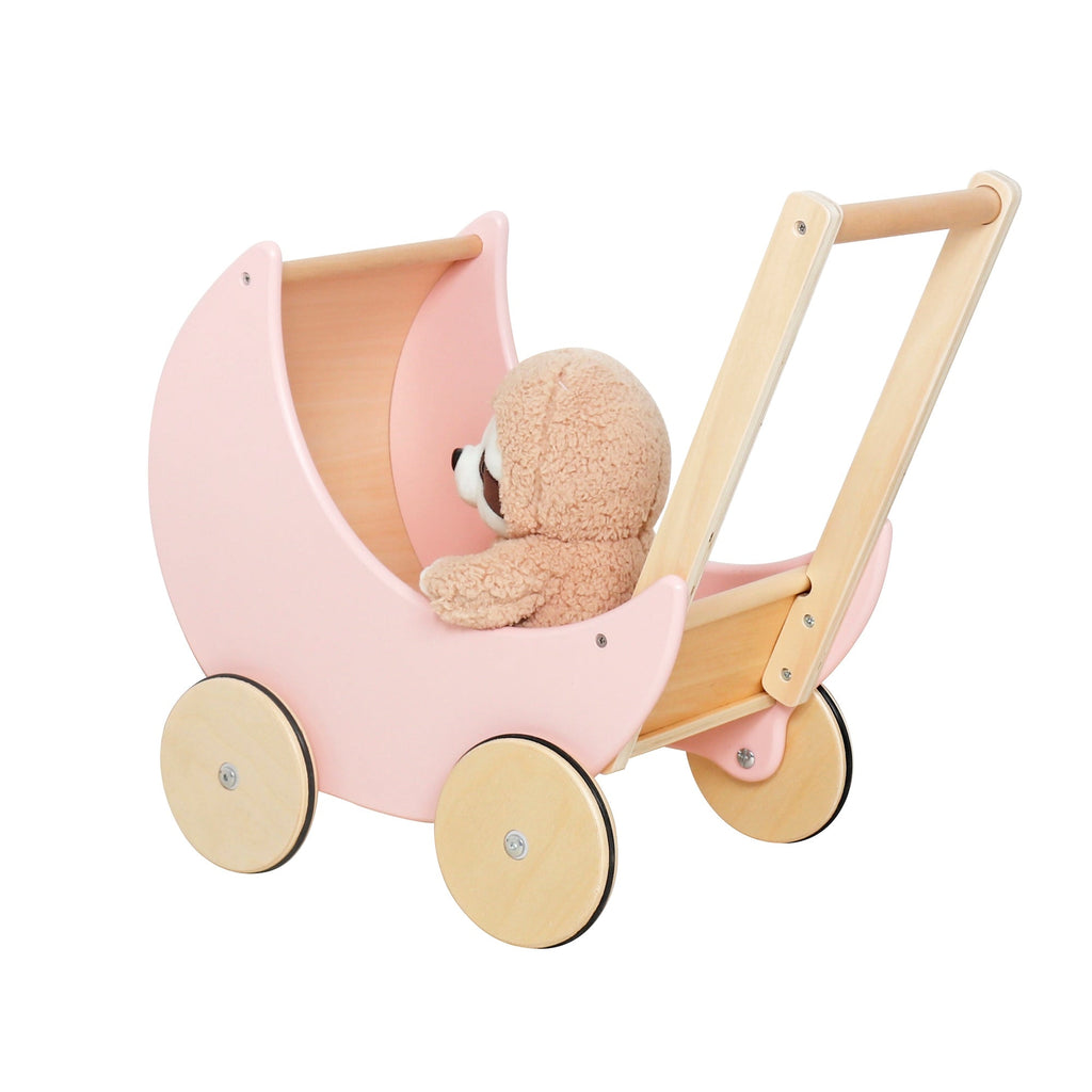 Carruaje Montessori juguete modelo W16E112D muñeco No incluido