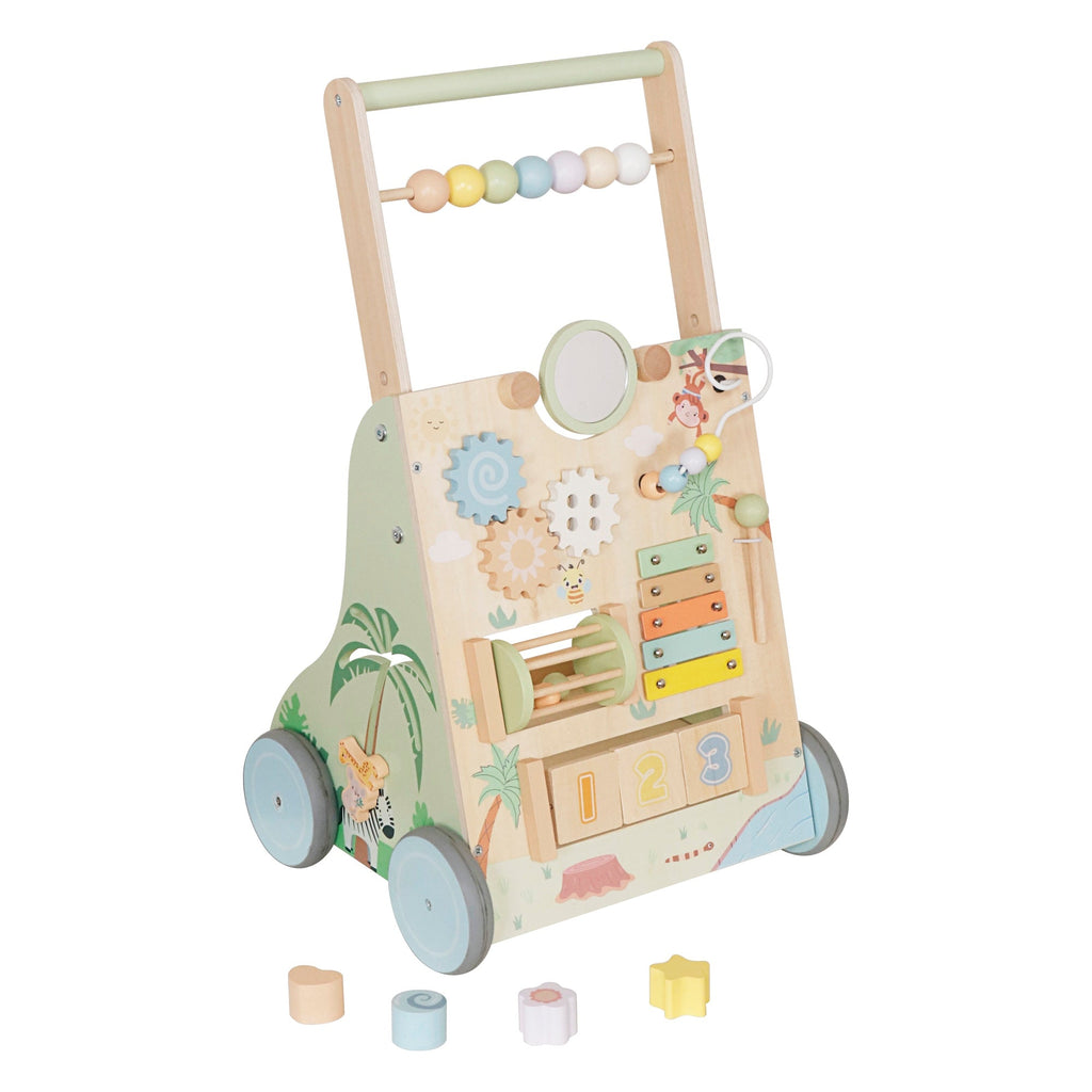 Andador de Actividades de Madera Juguete Montessori W16E365